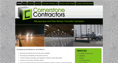 Desktop Screenshot of cornerstonenm.com
